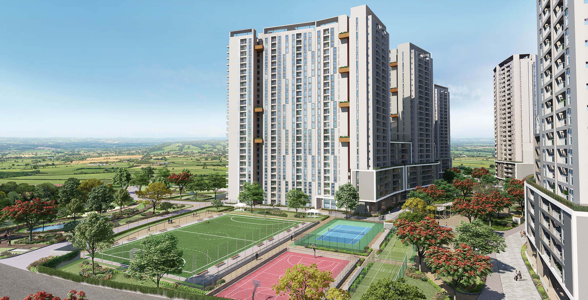 Paradise Tower at Brigade Cornerstone Utopia Varthur Road